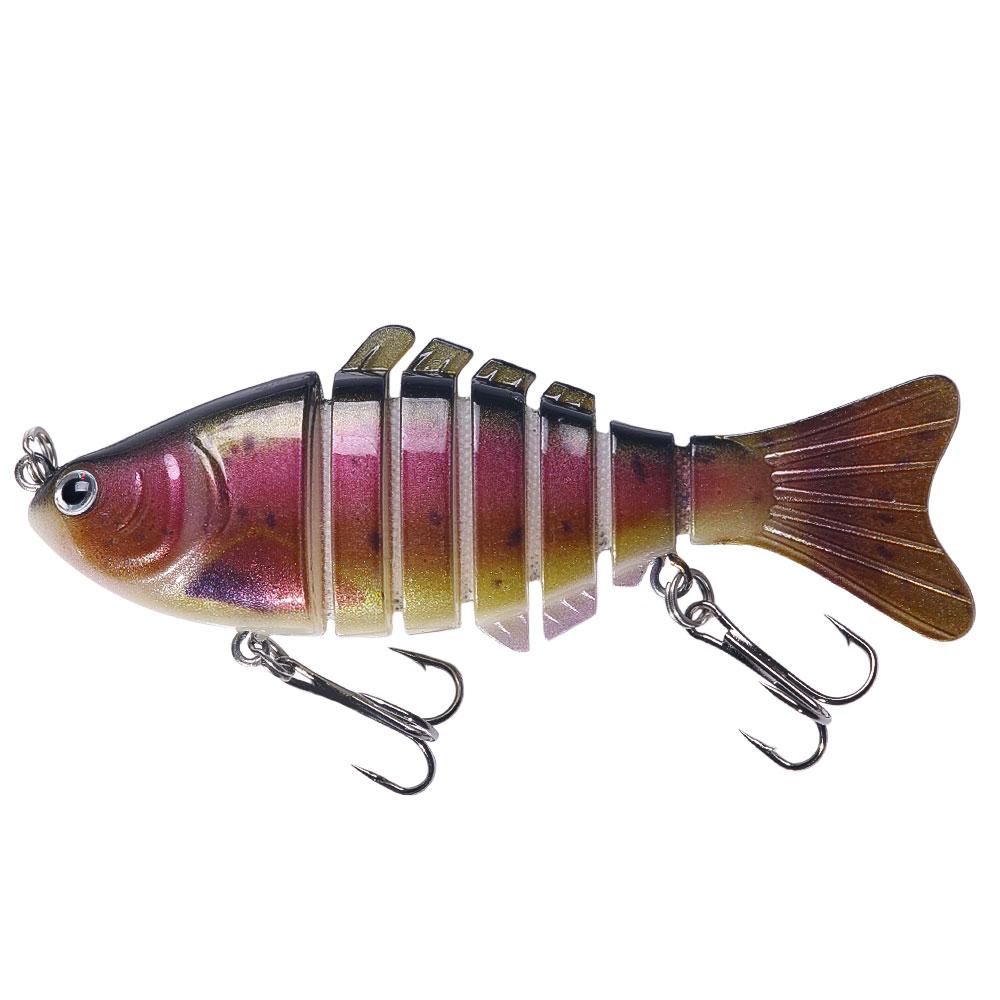 Рыболовные воблеры, реалистичные рыболовные приманки, 6 сегментов, свимбейт, крэнкбейт, жесткая приманка, медленная, искусственная приманка Isca, рыболовные снасти
Рыболовные воблеры, реалистичные рыболовные приманки, 6 сегментов, свимбейт, крэнкбейт, жесткая приманка, медленная, искусственная приманка Isca, рыболовные снасти