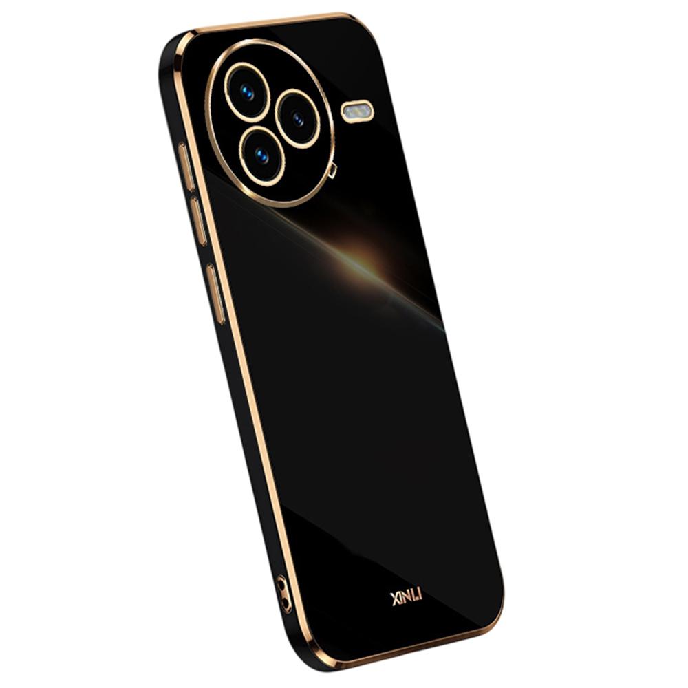 XINLI Чехол для Xiaomi Civi 5 Pro 5G, ТПУ чехол для телефона с гальванизированной рамкой Black
XINLI Чехол для Xiaomi Civi 5 Pro 5G, ТПУ чехол для телефона с гальванизированной рамкой Black