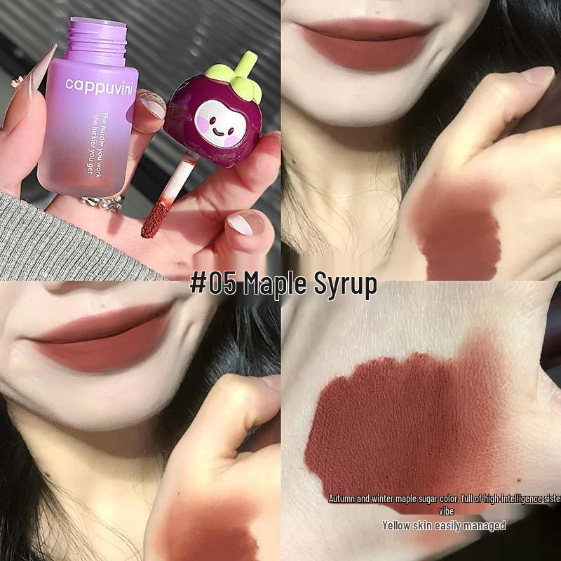 CAPPUVINI Fluffy Mist Lip Mud: Soft Matte Natural Look for Students 4g
CAPPUVINI Fluffy Mist Lip Mud: Soft Matte Natural Look for Students 4g