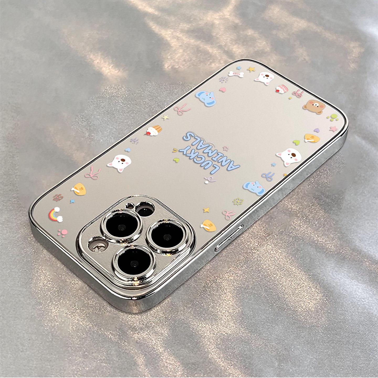 Creative Mirror Phone Case for iPhone 15, 16 Plus, 17, and 17 Pro Max 7 Plus
Creative Mirror Phone Case for iPhone 15, 16 Plus, 17, and 17 Pro Max 7 Plus
