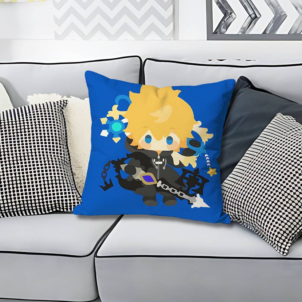 Game KKingdomsS HHearts Pillow Cases for Bedroom Living Room Sofa Home Decor Polyester Cushion Cover with Zipper 30x30cm
Game KKingdomsS HHearts Pillow Cases for Bedroom Living Room Sofa Home Decor Polyester Cushion Cover with Zipper 30x30cm