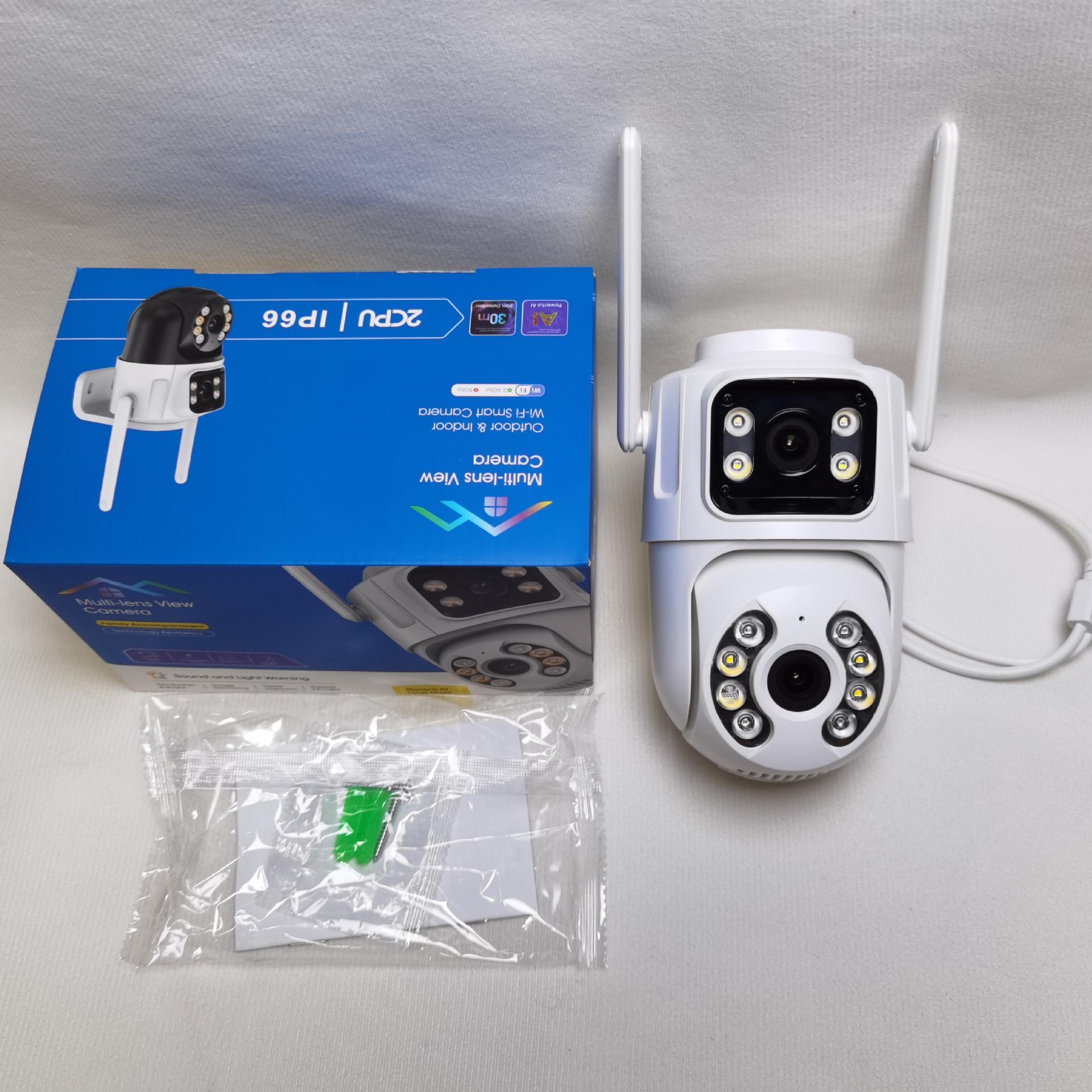 ICSEE Dual-Lens WiFi Camera: 24/7 Mobile Remote Monitoring, Indoor/Outdoor, Night Vision P8-QQ6/WiFi Dual-Lens Camera/EU Plug
ICSEE Dual-Lens WiFi Camera: 24/7 Mobile Remote Monitoring, Indoor/Outdoor, Night Vision P8-QQ6/WiFi Dual-Lens Camera/EU Plug