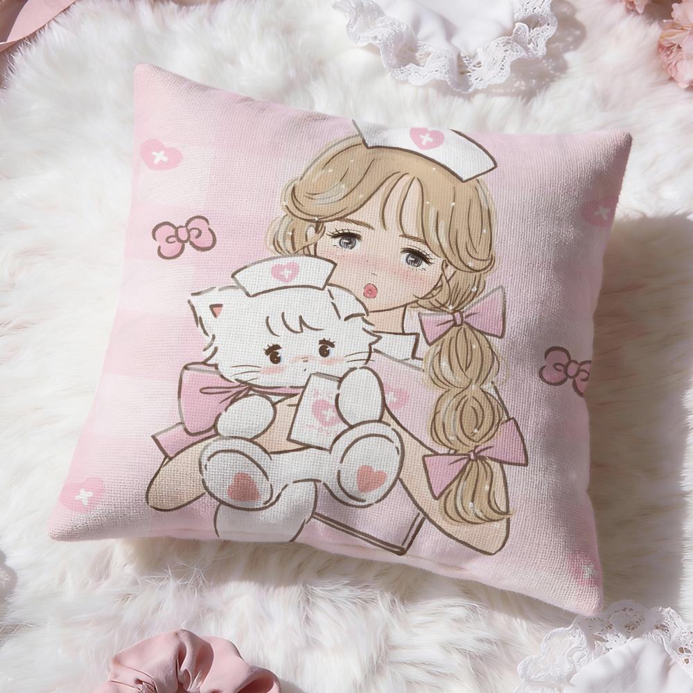 Cute rabbit M-MikkoS Cushion Cover Premium Comfort Reversible Pillow Cove -Two in One Design for Any Room & Car Interior 30cmx30cm
Cute rabbit M-MikkoS Cushion Cover Premium Comfort Reversible Pillow Cove -Two in One Design for Any Room & Car Interior 30cmx30cm