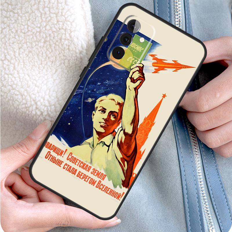 CCCP Soviet Space Propaganda Art Phone Case For Samsung Galaxy A34 A54 A14 A53 A33 A13 A12 A32 A52 A15 A25 A35 A55 A71 A51 Samsung A50
CCCP Soviet Space Propaganda Art Phone Case For Samsung Galaxy A34 A54 A14 A53 A33 A13 A12 A32 A52 A15 A25 A35 A55 A71 A51 Samsung A50