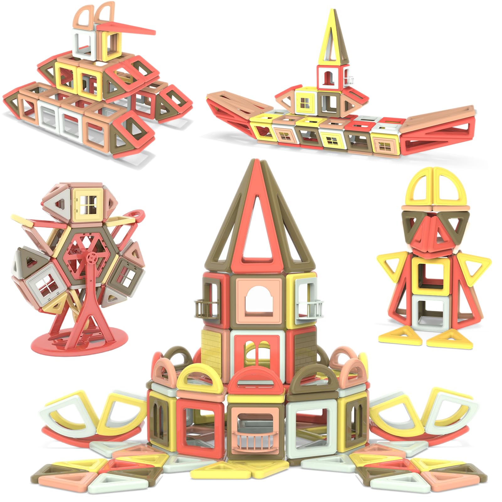 VIXA Magnetic Building Blocks, 168 Pieces, Gift Ideas, Magnetic Building Blocks, 3D Magnetic Building Blocks, Educational Toys, Elementary School
VIXA Magnetic Building Blocks, 168 Pieces, Gift Ideas, Magnetic Building Blocks, 3D Magnetic Building Blocks, Educational Toys, Elementary School