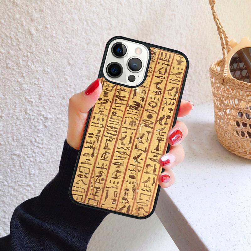 Egyptian Hieroglyphics Symbols Phone Case for iPhone 17 Air 16 15 14 12 13 PLUS 11 PRO MAX Back Cover Fundas iPhone 11pro max
Egyptian Hieroglyphics Symbols Phone Case for iPhone 17 Air 16 15 14 12 13 PLUS 11 PRO MAX Back Cover Fundas iPhone 11pro max
