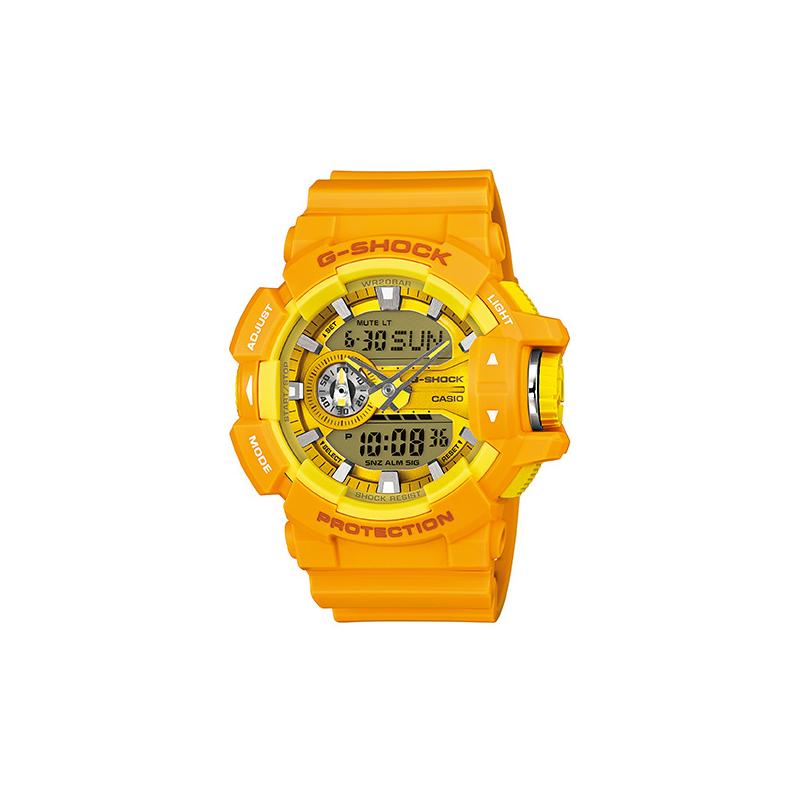 Casio LCD/Pointer Dual Display Series GA-400 Fashionable and Vibrant Street Classic Pointer Dual Display Waterproof Quartz Movement Resin GA-400A-9A жёлтый
Casio LCD/Pointer Dual Display Series GA-400 Fashionable and Vibrant Street Classic Pointer Dual Display Waterproof Quartz Movement Resin GA-400A-9A жёлтый