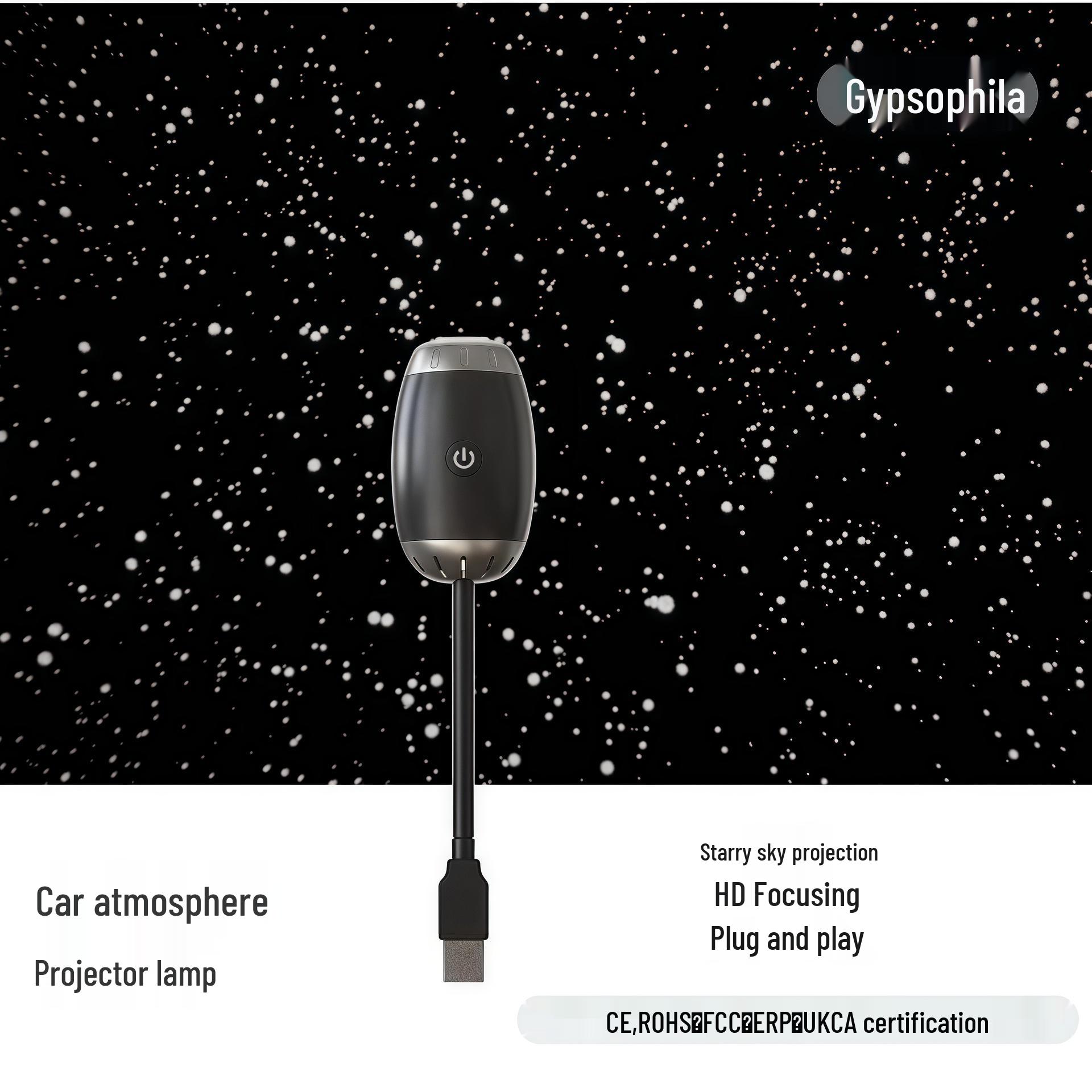Автомобільний USB-проектор зоряного неба «Галактика»: Атмосферне освітлення салону та даху 5V1A
Автомобільний USB-проектор зоряного неба «Галактика»: Атмосферне освітлення салону та даху 5V1A