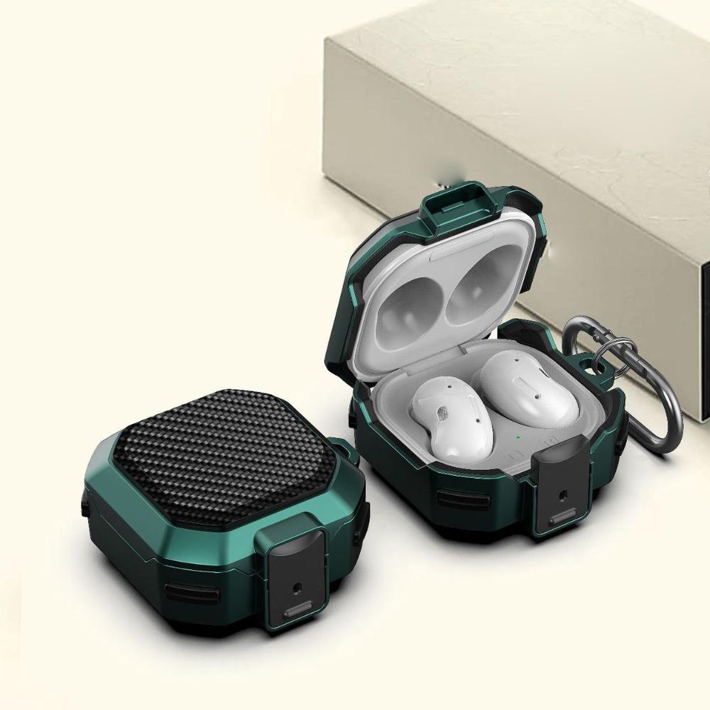 Carbon Fiber Pattern Earphone Case for Samsung Galaxy buds live/2/pro/2 pro/FE Home/Travel 
Carbon Fiber Pattern Earphone Case for Samsung Galaxy buds live/2/pro/2 pro/FE Home/Travel