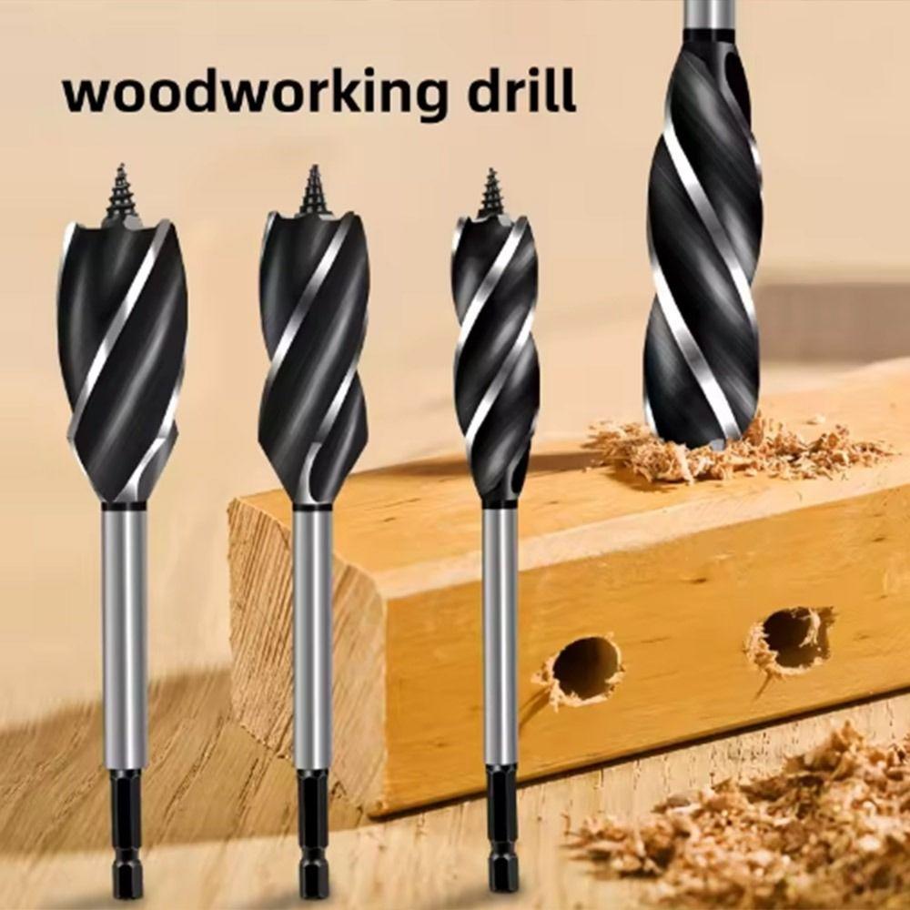 Four-slot Twist Drill Bit Set 10mm-25mm Wood Fast Cut Auger Auger Drill Bit Carpenter Joiner Tool Auger Drill Bit Set
Four-slot Twist Drill Bit Set 10mm-25mm Wood Fast Cut Auger Auger Drill Bit Carpenter Joiner Tool Auger Drill Bit Set