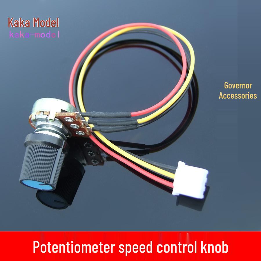 Potentiometer with Wire and Base - Speed & Voltage Control Knob Default
Potentiometer with Wire and Base - Speed & Voltage Control Knob Default