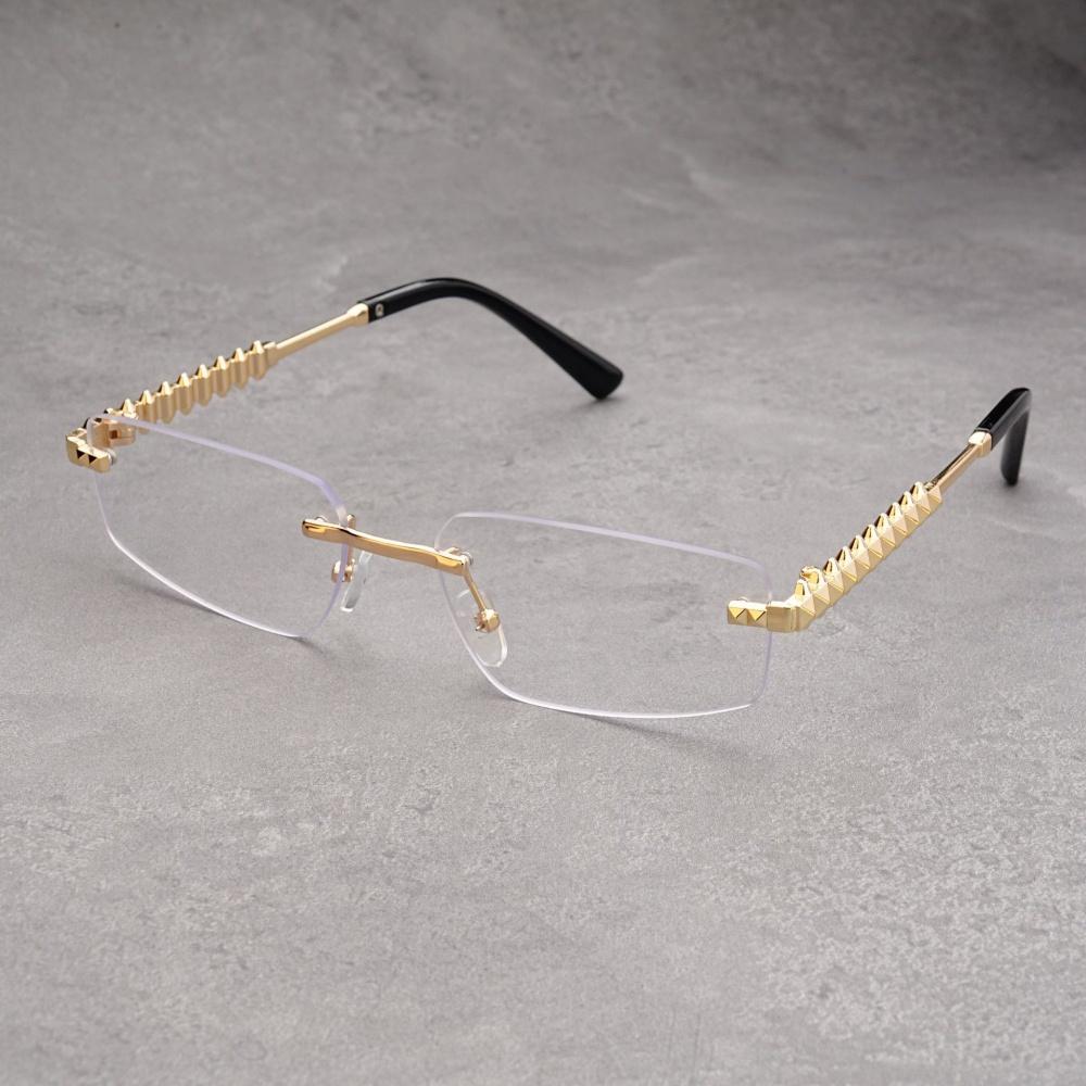 Rimless Metal Sunglasses Women For Men 2025 Vintage Punk Luxury Brand Designer Outdoor Travel Popular Hip Hop Sun Glasses UV400
Rimless Metal Sunglasses Women For Men 2025 Vintage Punk Luxury Brand Designer Outdoor Travel Popular Hip Hop Sun Glasses UV400