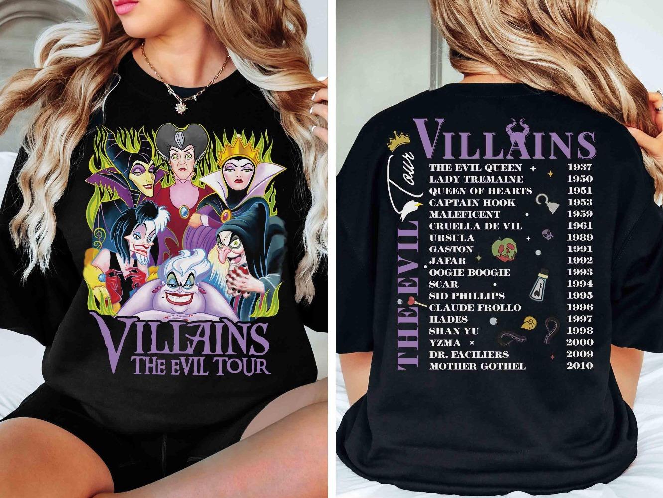 Retro Villains Shirt Vintage Evil Queen Ursula Unisexficent Tee Pastel Halloween Comfort Colors Tee S
Retro Villains Shirt Vintage Evil Queen Ursula Unisexficent Tee Pastel Halloween Comfort Colors Tee S