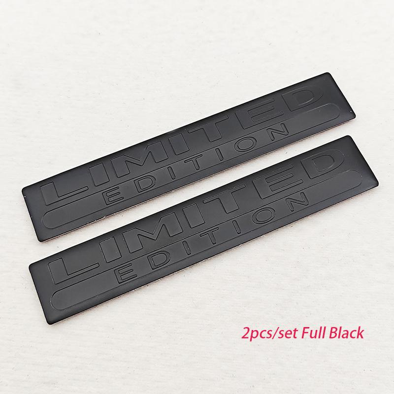2PCS Aluminum Limited Edition Car Body Badge Sticker Trunk Limited Edition Fender Emblem Decal Accessorie For Car Motorcycle Bik
2PCS Aluminum Limited Edition Car Body Badge Sticker Trunk Limited Edition Fender Emblem Decal Accessorie For Car Motorcycle Bik