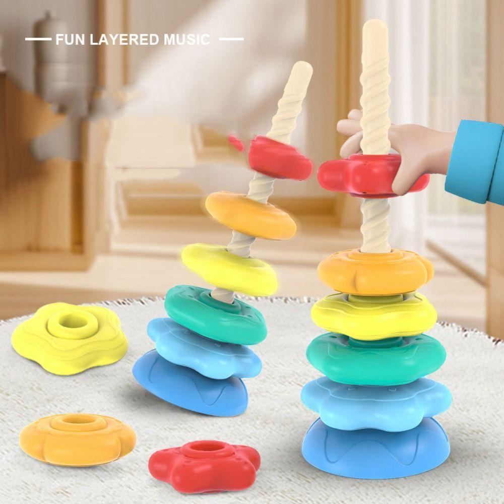 Montessori Toy Rotating Screw Bolt Toys Irregular Square Stacking Rainbow Tower Birthday Gitfs 4 Floors
Montessori Toy Rotating Screw Bolt Toys Irregular Square Stacking Rainbow Tower Birthday Gitfs 4 Floors