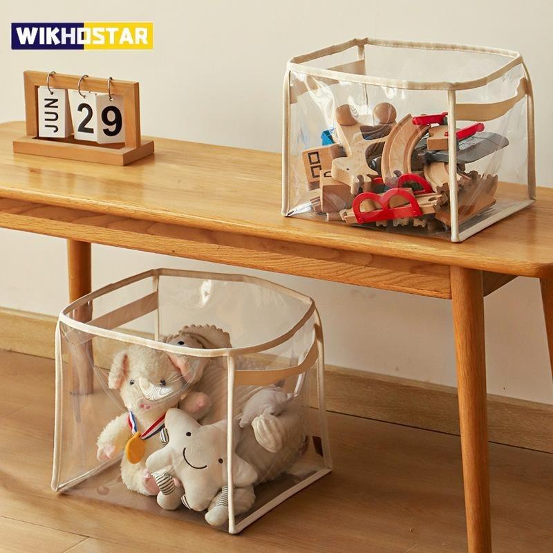 Transparent children s toy storage basket large size toy storage bag large capacity household multifunctional storage basket
Transparent children s toy storage basket large size toy storage bag large capacity household multifunctional storage basket