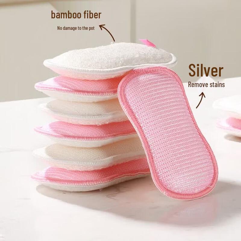 Meichu Colorful Bamboo Fiber Sponge Brush 8-Pack
Meichu Colorful Bamboo Fiber Sponge Brush 8-Pack