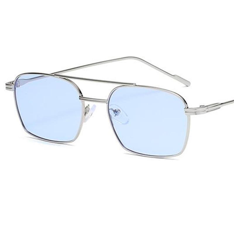 NEW Sun Glasses Unisex Double Beam Anti-UV Spectacles Personality Eyeglasses Simplity Ornamental Alloy Frame Sunglasses as picture синій
NEW Sun Glasses Unisex Double Beam Anti-UV Spectacles Personality Eyeglasses Simplity Ornamental Alloy Frame Sunglasses as picture синій