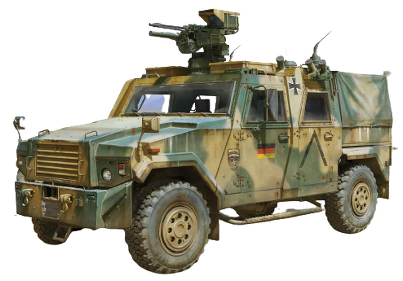 Vespid Model German Eagle 4 Light Wheeled Armored Vehicle 2011 Production Type Deluxe Edition Plastic Model VPM350001S 1/35
Vespid Model German Eagle 4 Light Wheeled Armored Vehicle 2011 Production Type Deluxe Edition Plastic Model VPM350001S 1/35