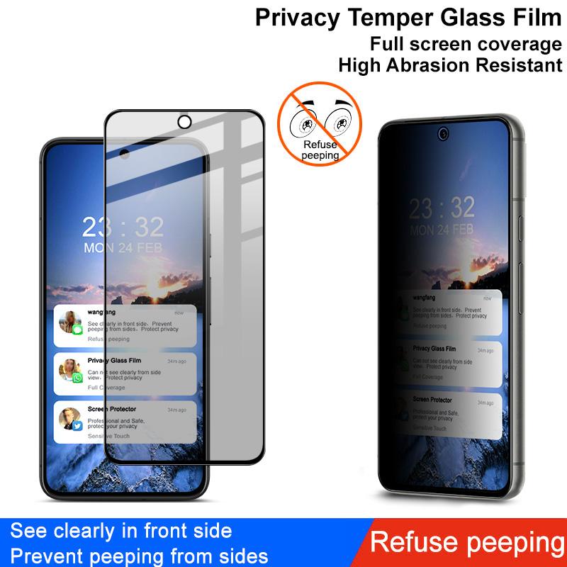 IMAK For Google Pixel 8 Anti-spy Full Screen Protector Privacy Protection Tempered Glass Film Type A
IMAK For Google Pixel 8 Anti-spy Full Screen Protector Privacy Protection Tempered Glass Film Type A