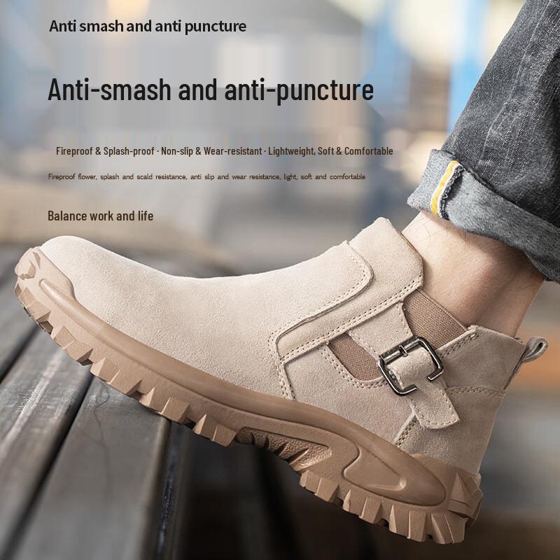 Bozong Breathable Mid-Top Work Safety Shoes 45
Bozong Breathable Mid-Top Work Safety Shoes 45