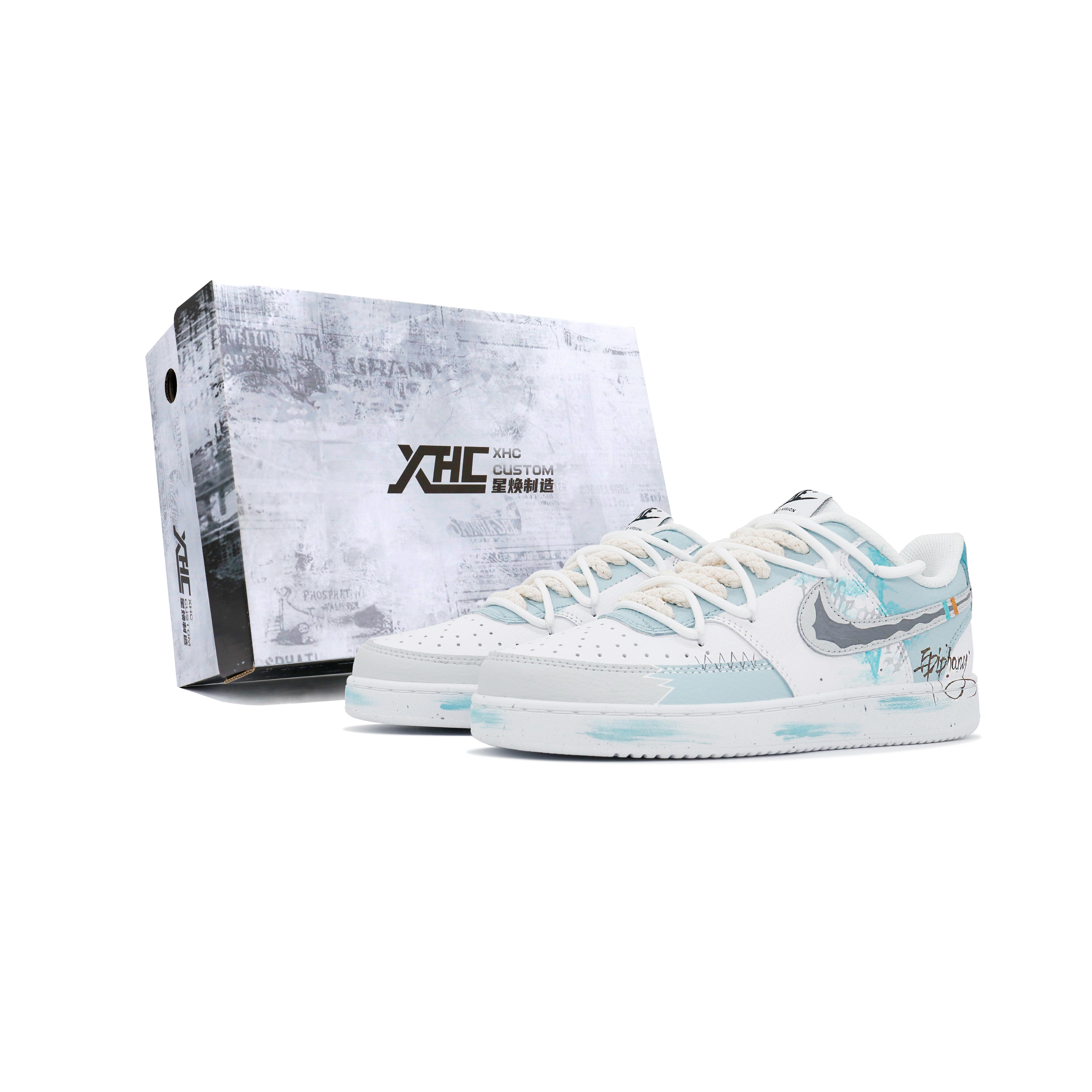 Nike Court Vision 1 Skateboard Shoes Men s Low Top Gray/Blue/White DH2987-101(Team324-BOX) 40.5
Nike Court Vision 1 Skateboard Shoes Men s Low Top Gray/Blue/White DH2987-101(Team324-BOX) 40.5
