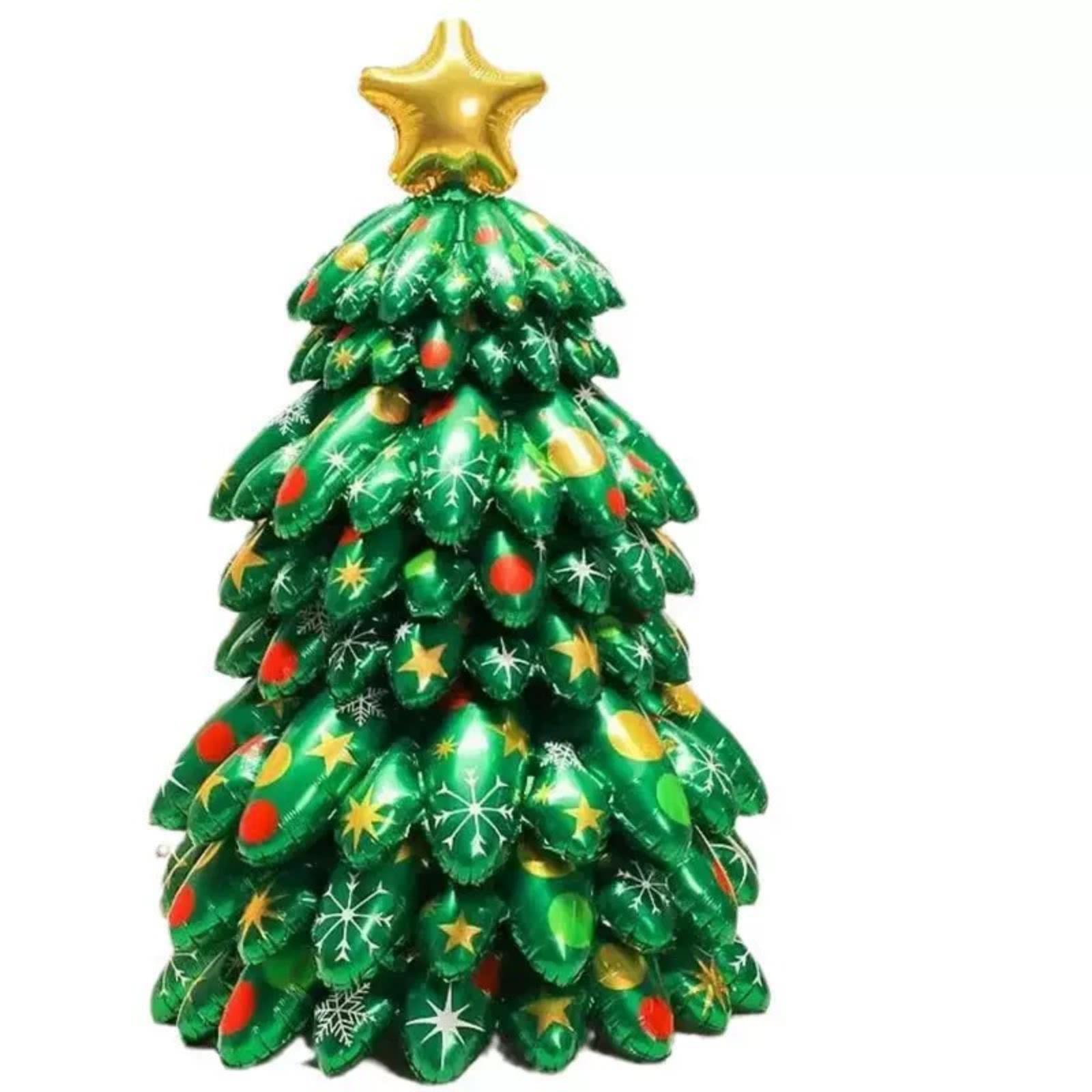Christmas Balloon Christmas Tree Floor to Floor Standing Inflatable Balloon, Large Christmas Tree, Column Length 113cm, Width зелений
Christmas Balloon Christmas Tree Floor to Floor Standing Inflatable Balloon, Large Christmas Tree, Column Length 113cm, Width зелений