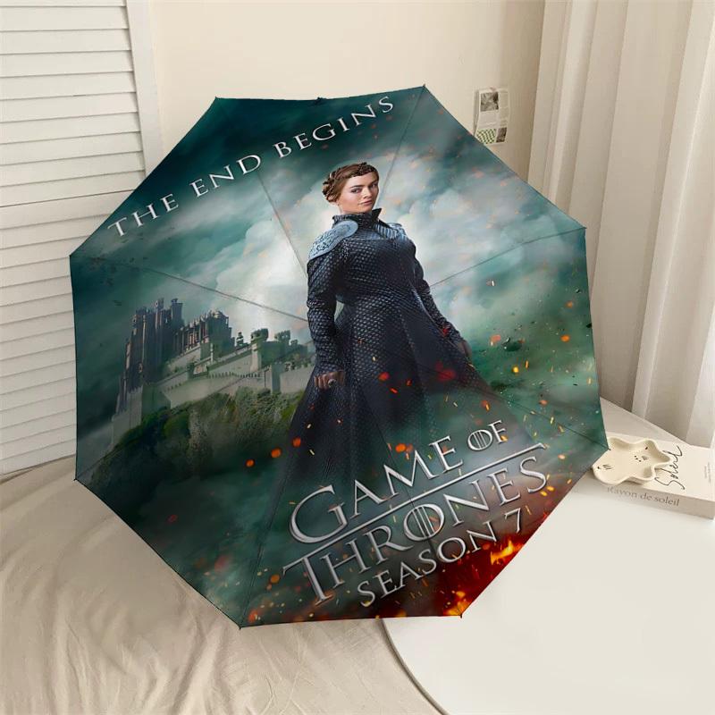 1pc game of thrones season 7 Folding umbrella automatic open/close, 8-Rib Durable Frame, Compact Folding Design, Ideal Birthday1107L
1pc game of thrones season 7 Folding umbrella automatic open/close, 8-Rib Durable Frame, Compact Folding Design, Ideal Birthday1107L