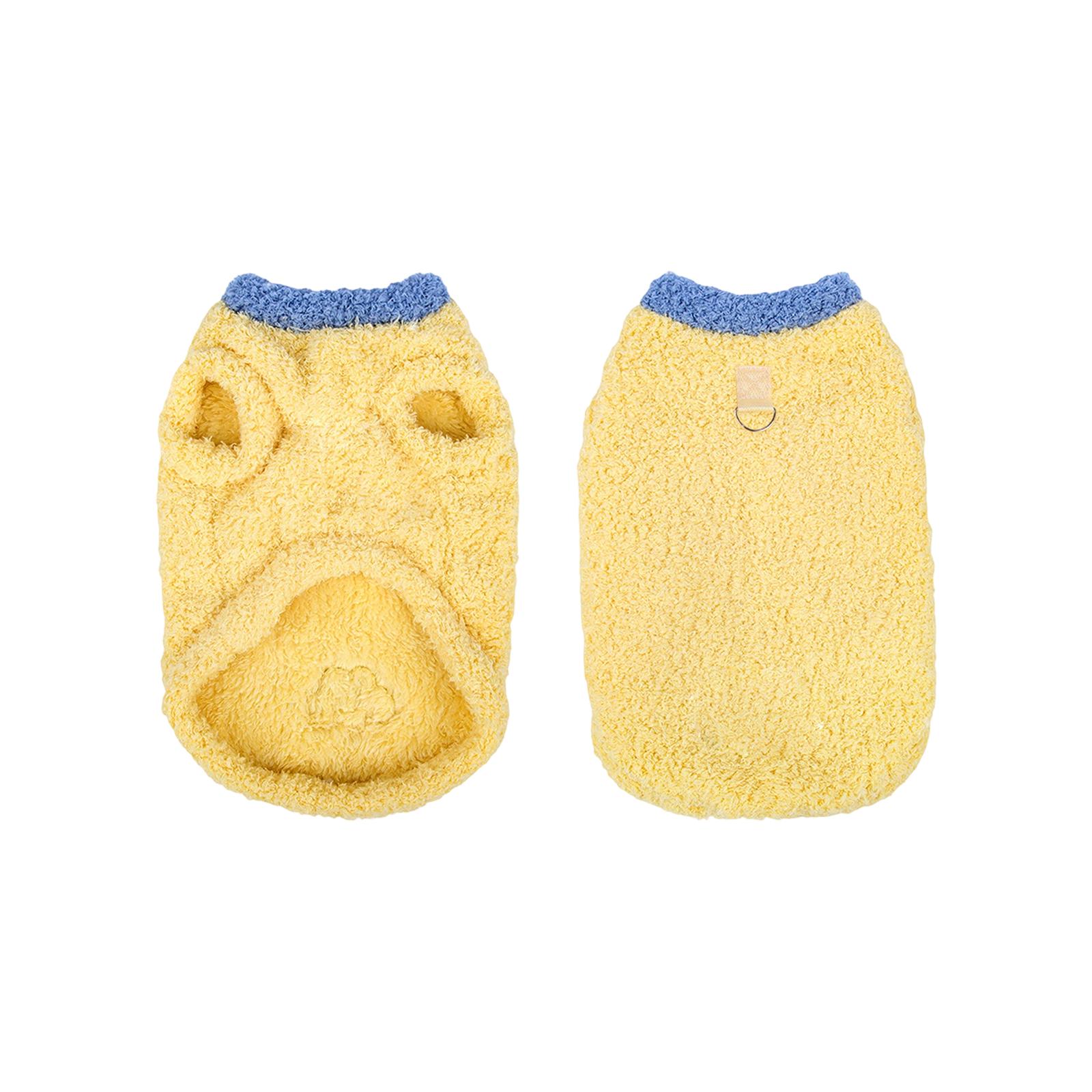 Cloud-patterned Fleece-lined Dog Vest, And Winter Pullover, Pet Dog And Clothes. XS жовтий
Cloud-patterned Fleece-lined Dog Vest, And Winter Pullover, Pet Dog And Clothes. XS жовтий