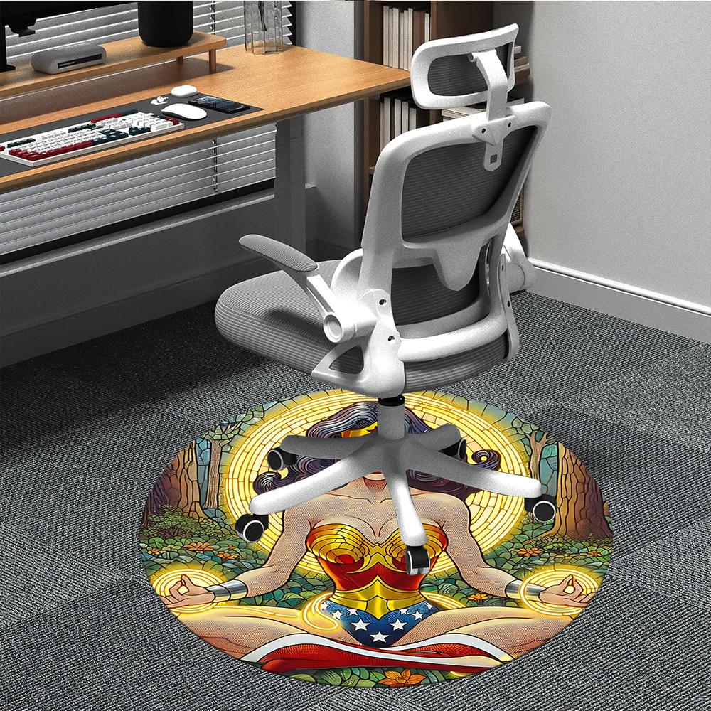 1pc Wonder Woman Chair Carpet for Office Non-Slip, Indoor Non-Slip Washable Carpet, Non-Shedding Mat For Officeyy251030099 80cm by 80cm
1pc Wonder Woman Chair Carpet for Office Non-Slip, Indoor Non-Slip Washable Carpet, Non-Shedding Mat For Officeyy251030099 80cm by 80cm