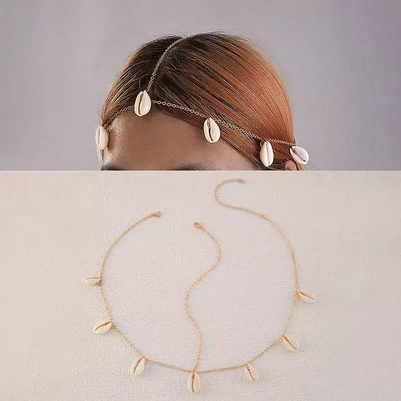 New Fashion Bohemia Pearl Turquoise Sequin Tassels Multi-layer Hair Chain for Women Bride Rhinestone Forehead Chain Hair Jewelry
New Fashion Bohemia Pearl Turquoise Sequin Tassels Multi-layer Hair Chain for Women Bride Rhinestone Forehead Chain Hair Jewelry