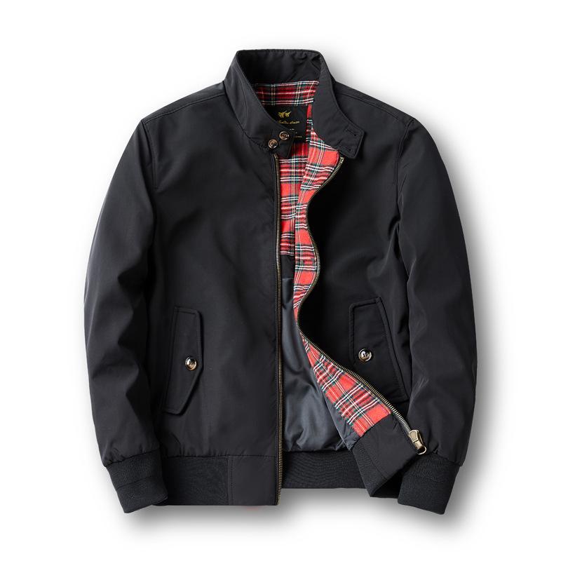 Американський робочий одяг Куртка Harrington G9 Ретро Повсякденна - Мода Весна/Осінь Чоловічий Верхній одяг зі стійкою XXXL чорний
Американський робочий одяг Куртка Harrington G9 Ретро Повсякденна - Мода Весна/Осінь Чоловічий Верхній одяг зі стійкою XXXL чорний