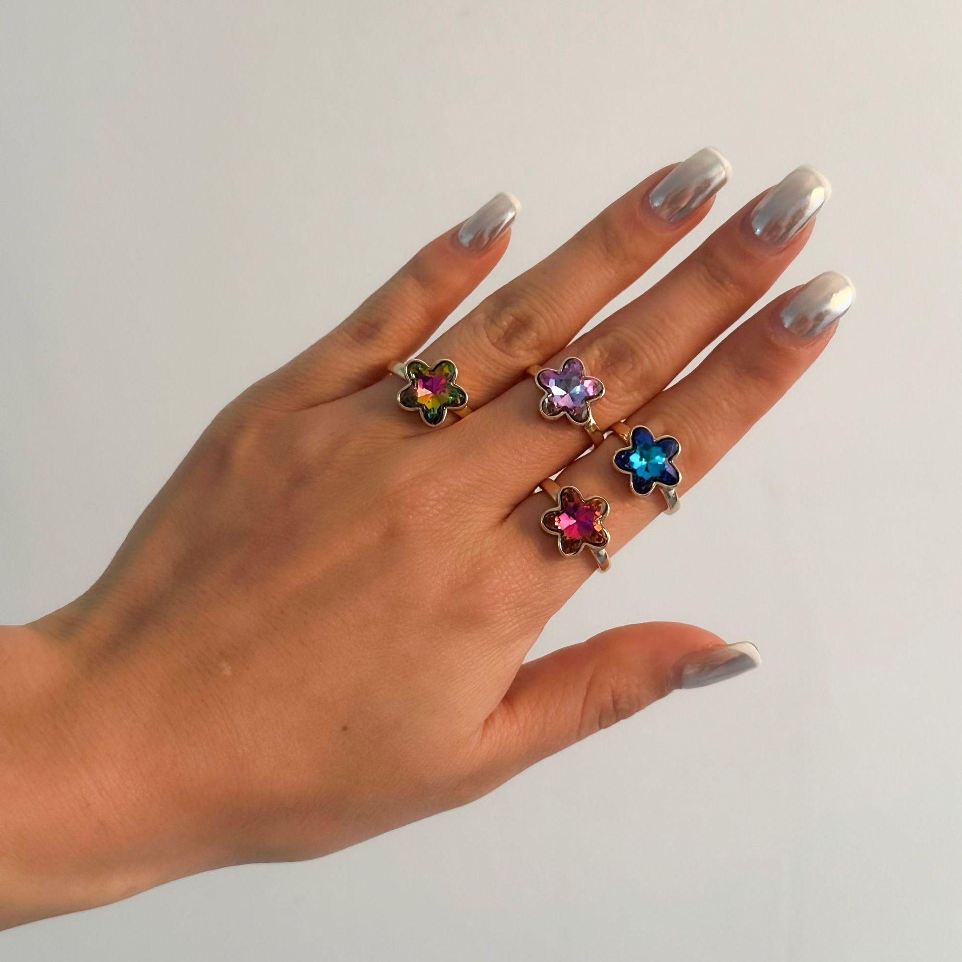 New product gradual change five-star jewelry women s fashion personality ins light luxury women s open ring фіолетовий
New product gradual change five-star jewelry women s fashion personality ins light luxury women s open ring фіолетовий