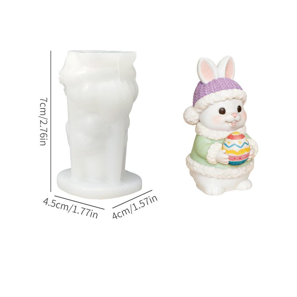 3D Easter Bunny Egg Silicone Mold DIY Rabbit Candle Mould Resin Soap Making Kit Cute Spring Chocolate Baking Tool Party Decor
3D Easter Bunny Egg Silicone Mold DIY Rabbit Candle Mould Resin Soap Making Kit Cute Spring Chocolate Baking Tool Party Decor