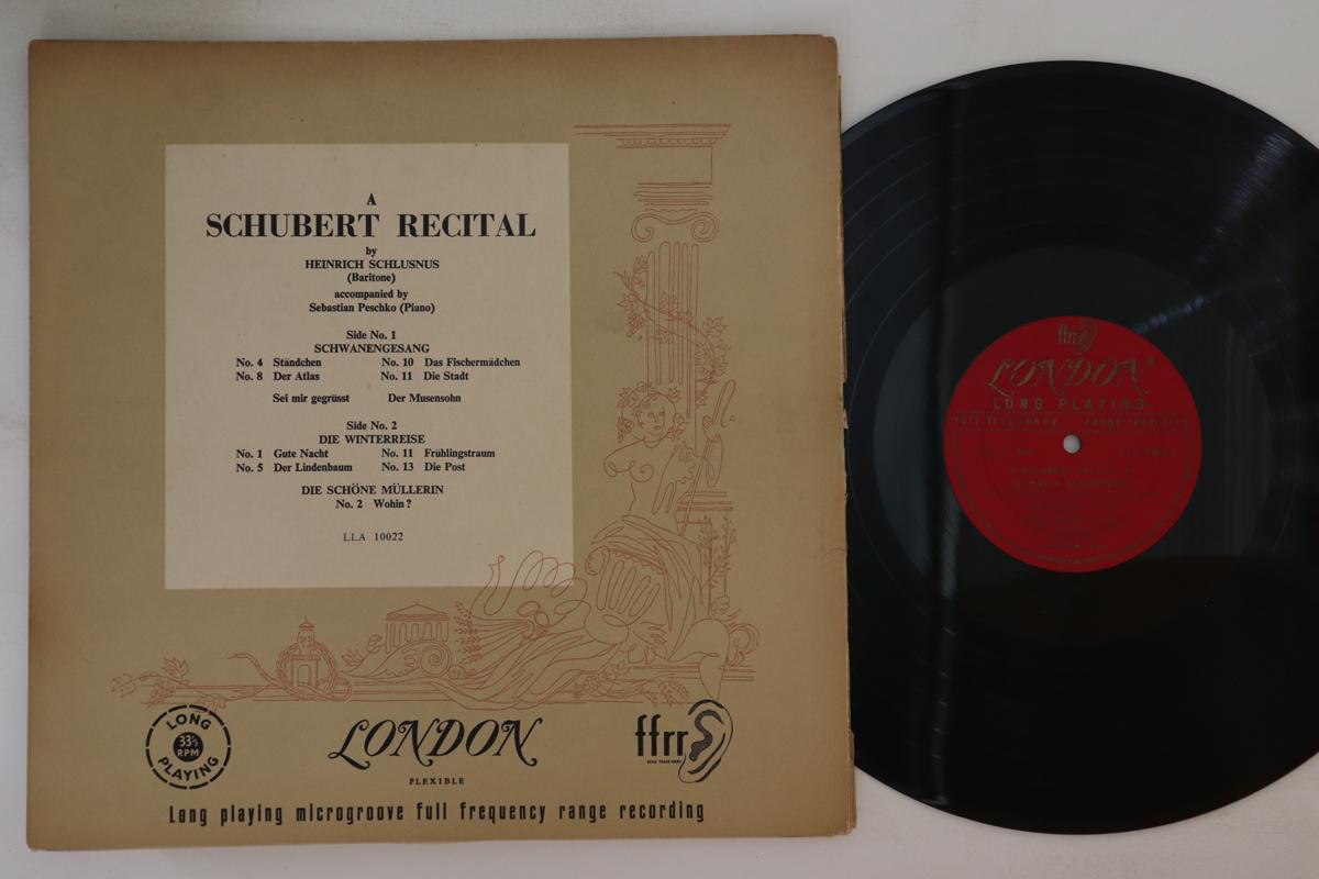 LP Record HEINRICH SCHLUSNUSBARITONE SEB Schwanengesang StandchenDer Atlas LLA10022 LONDON 1954 Japan Classical Used
LP Record HEINRICH SCHLUSNUSBARITONE SEB Schwanengesang StandchenDer Atlas LLA10022 LONDON 1954 Japan Classical Used