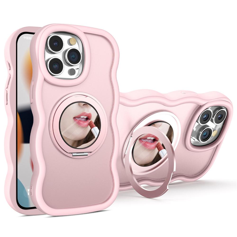 Для чохла iPhone 15 Pro Max Сумісний з MagSafe Підставка TPU+PC Чохол для телефону Вбудоване дзеркало Pink
Для чохла iPhone 15 Pro Max Сумісний з MagSafe Підставка TPU+PC Чохол для телефону Вбудоване дзеркало Pink