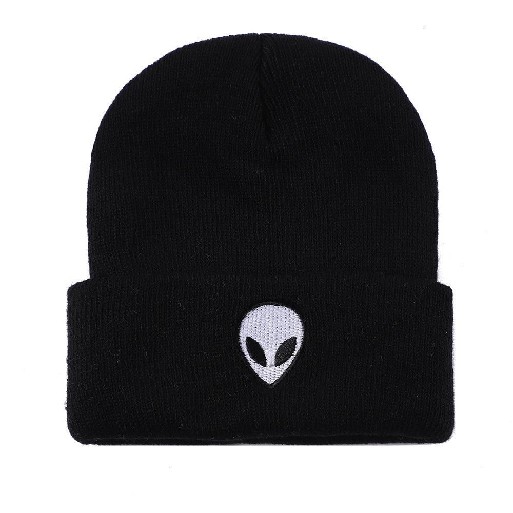 Alien Embroidery Unisex Knit Wool Hat for Autumn/Winter
Alien Embroidery Unisex Knit Wool Hat for Autumn/Winter