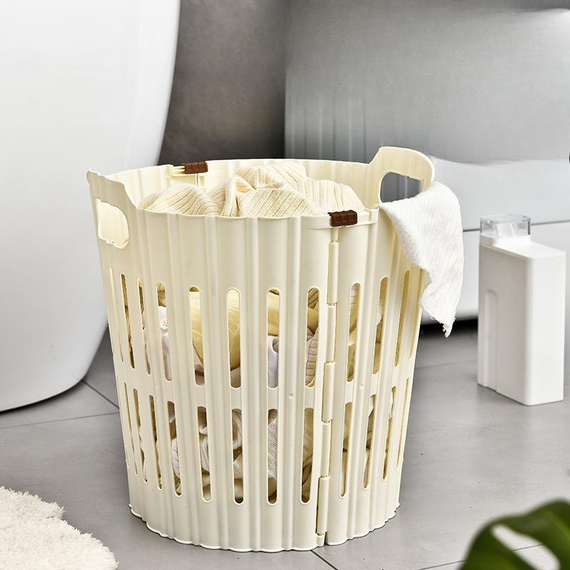 Bathroom Household Folding Dirty Clothes Basket Breathable Perforated Dirty Clothes Basket, Dirty Clothes Storage Basket сірий колір
Bathroom Household Folding Dirty Clothes Basket Breathable Perforated Dirty Clothes Basket, Dirty Clothes Storage Basket сірий колір