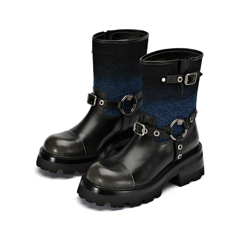 Ян Чаоюэ Чжан Лянъин имеет те же 24-рыцарские полусапоги на толстой подошве и высоком каблуке, модные женские ботинки-локомотивы, матовые бо 40
Ян Чаоюэ Чжан Лянъин имеет те же 24-рыцарские полусапоги на толстой подошве и высоком каблуке, модные женские ботинки-локомотивы, матовые бо 40