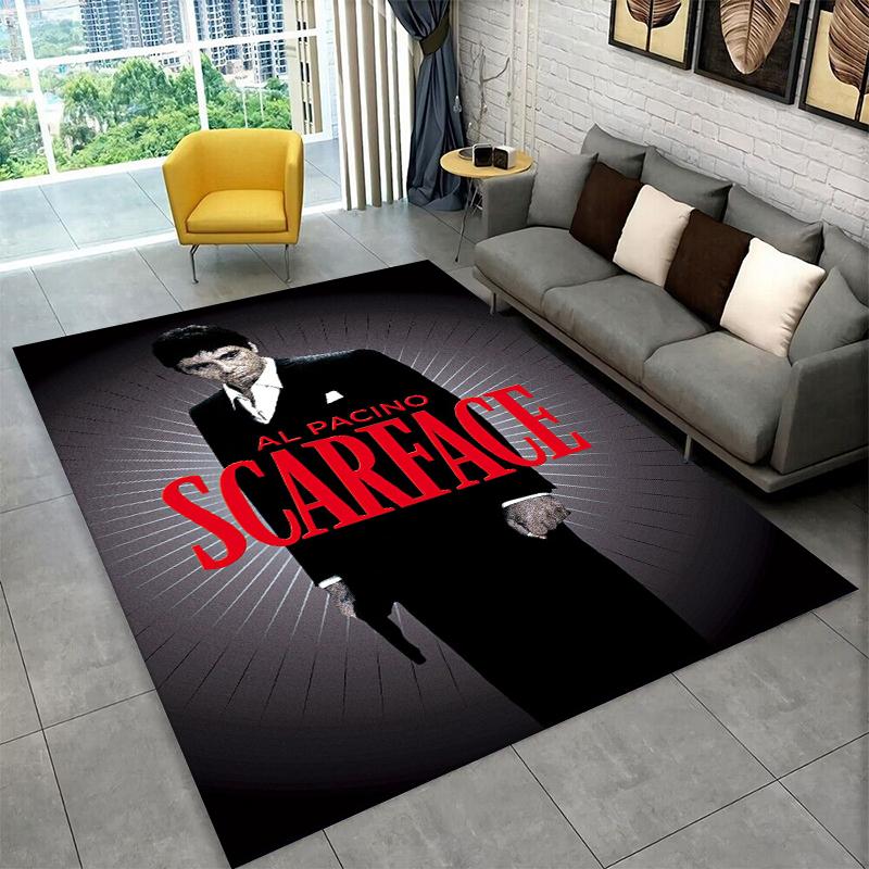 Retro Scarface Classic Movie Tony Carpet Rug for Playroom Bedroom Living Room Sofa Home Decor,kid Area Rug Non-slip Floor Mat 40x60cm
Retro Scarface Classic Movie Tony Carpet Rug for Playroom Bedroom Living Room Sofa Home Decor,kid Area Rug Non-slip Floor Mat 40x60cm