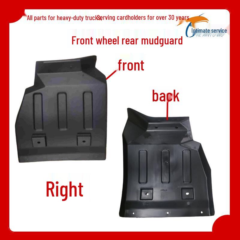 Shaanxi X9E9 Front/Rear Mudguard Fender Plastic Truck Accessories - Left & Right Anti-Mud Flap Front Wheel Rear Mudguard
Shaanxi X9E9 Front/Rear Mudguard Fender Plastic Truck Accessories - Left & Right Anti-Mud Flap Front Wheel Rear Mudguard