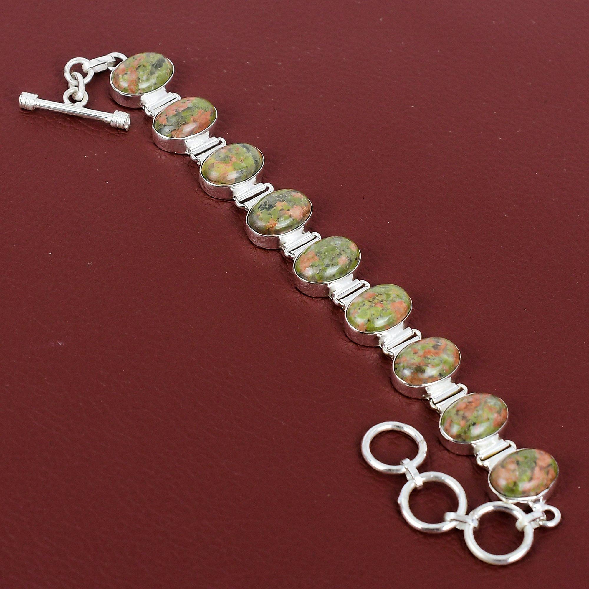 Unakite Gemstone Bracelet Handmade Jewelry Dainty Bracelet 925 Sterling Silver Bracelet Adjustable Chain Bracelet Gifts For Him Boho Jewelry Adjustable
Unakite Gemstone Bracelet Handmade Jewelry Dainty Bracelet 925 Sterling Silver Bracelet Adjustable Chain Bracelet Gifts For Him Boho Jewelry Adjustable