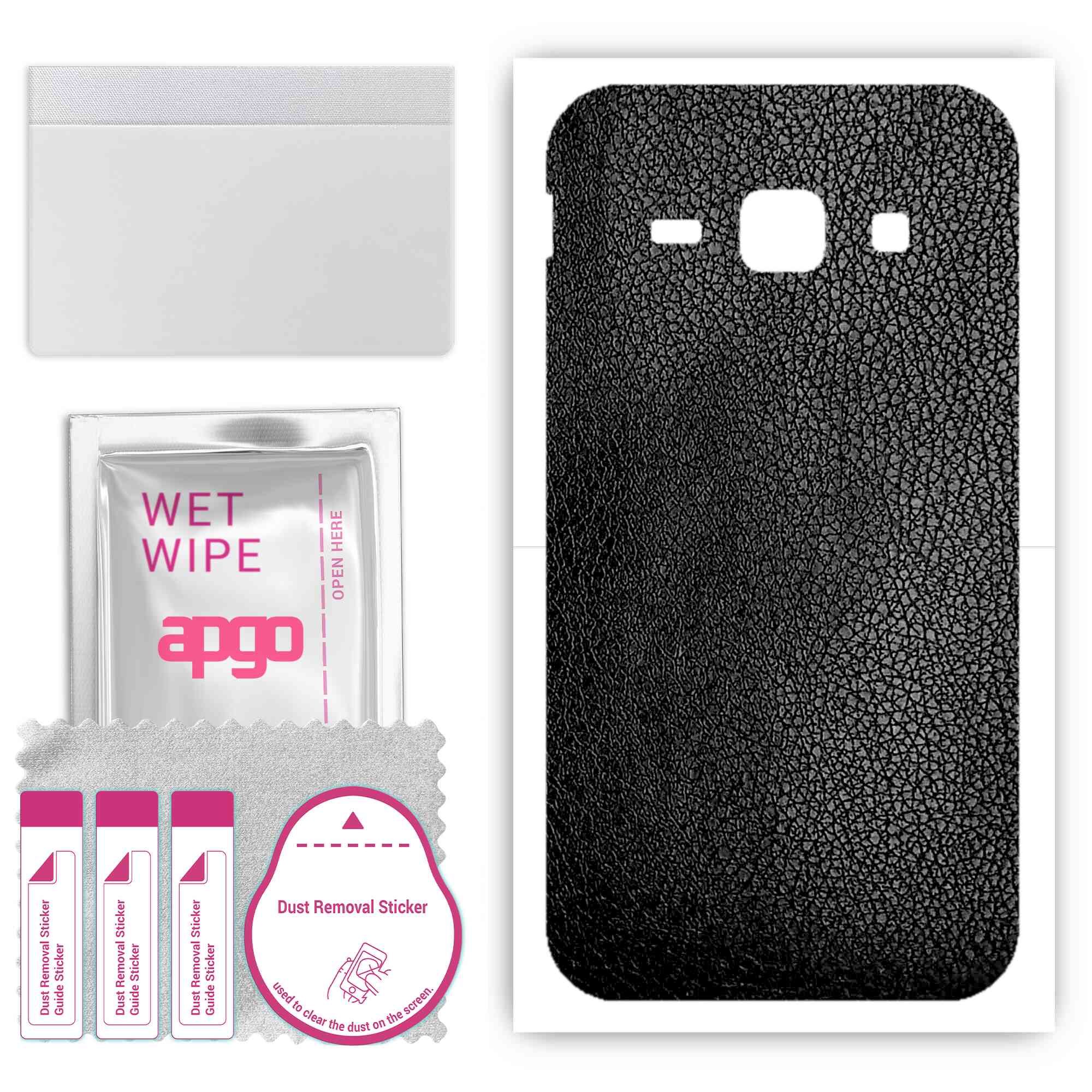 Apgo Protective Skin Sticker для задньої панелі, сумісний із Samsung Galaxy J1 (2016 р), Плівка, фольга, вініл – чорна шкіра з візерунком
Apgo Protective Skin Sticker для задньої панелі, сумісний із Samsung Galaxy J1 (2016 р), Плівка, фольга, вініл – чорна шкіра з візерунком