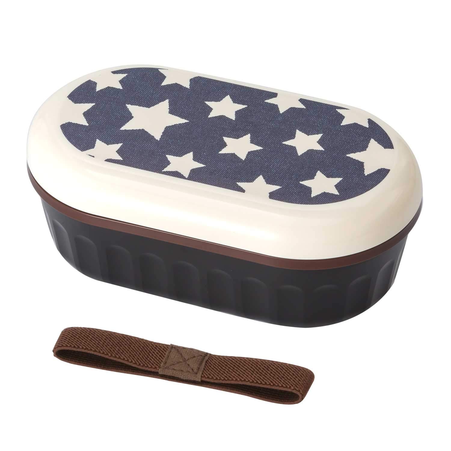 Nakano Bento Box 1 Tier Microwave Safe with Dividers Lunch Belt Navy Capacity 600ml Potter Denim Star MM-567
Nakano Bento Box 1 Tier Microwave Safe with Dividers Lunch Belt Navy Capacity 600ml Potter Denim Star MM-567