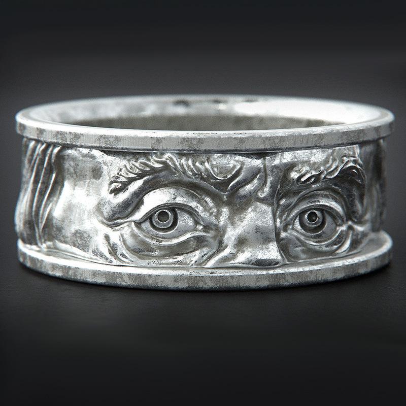 Creative Eyes Ring 18k Gold Plated Eye Design Men Ring Unique Gothic Jewelry for Men No. 12
Creative Eyes Ring 18k Gold Plated Eye Design Men Ring Unique Gothic Jewelry for Men No. 12