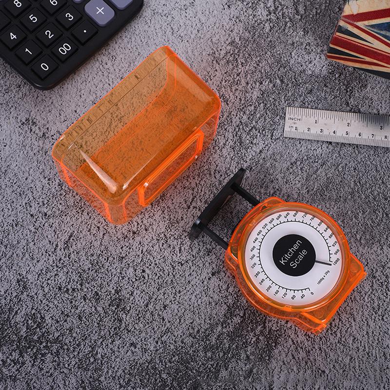 Механические кухонные весы для домашнего ресторана, приготовления пищи, овощей с циферблатом для чтения, кухонные принадлежности 11.5*17.3cm