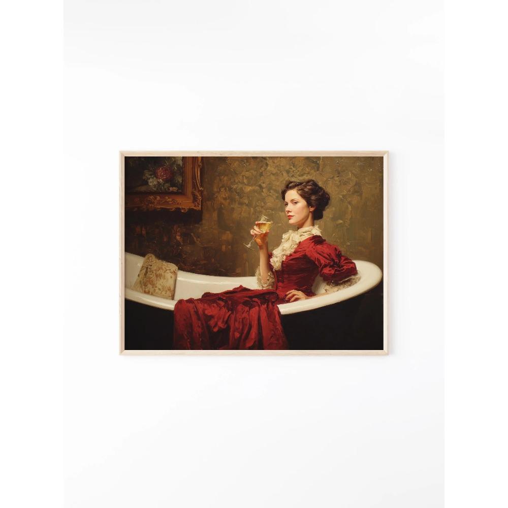 Fashionable Women Drinking Champagne Posters Bathtub Coquette Aesthetic Prints Canvas Wall Art Pictures Home Living Room Decor 21X30CMNo Framed
Fashionable Women Drinking Champagne Posters Bathtub Coquette Aesthetic Prints Canvas Wall Art Pictures Home Living Room Decor 21X30CMNo Framed