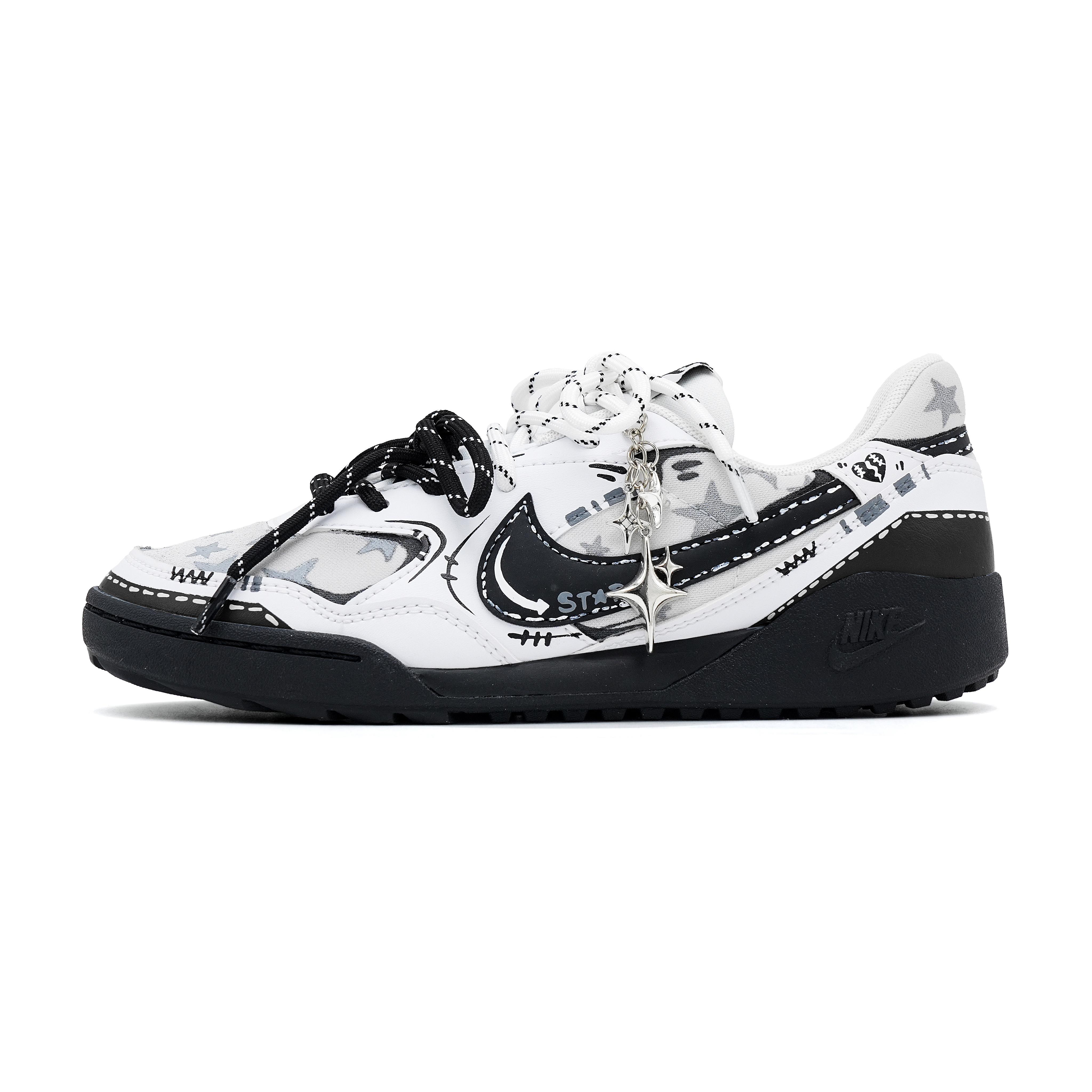 Nike Terra Manta Black And White Star Slip Resistant Abrasion Resistant Low top Casual Shoes Women s Black HQ1940-100(Team1910-) 36
Nike Terra Manta Black And White Star Slip Resistant Abrasion Resistant Low top Casual Shoes Women s Black HQ1940-100(Team1910-) 36