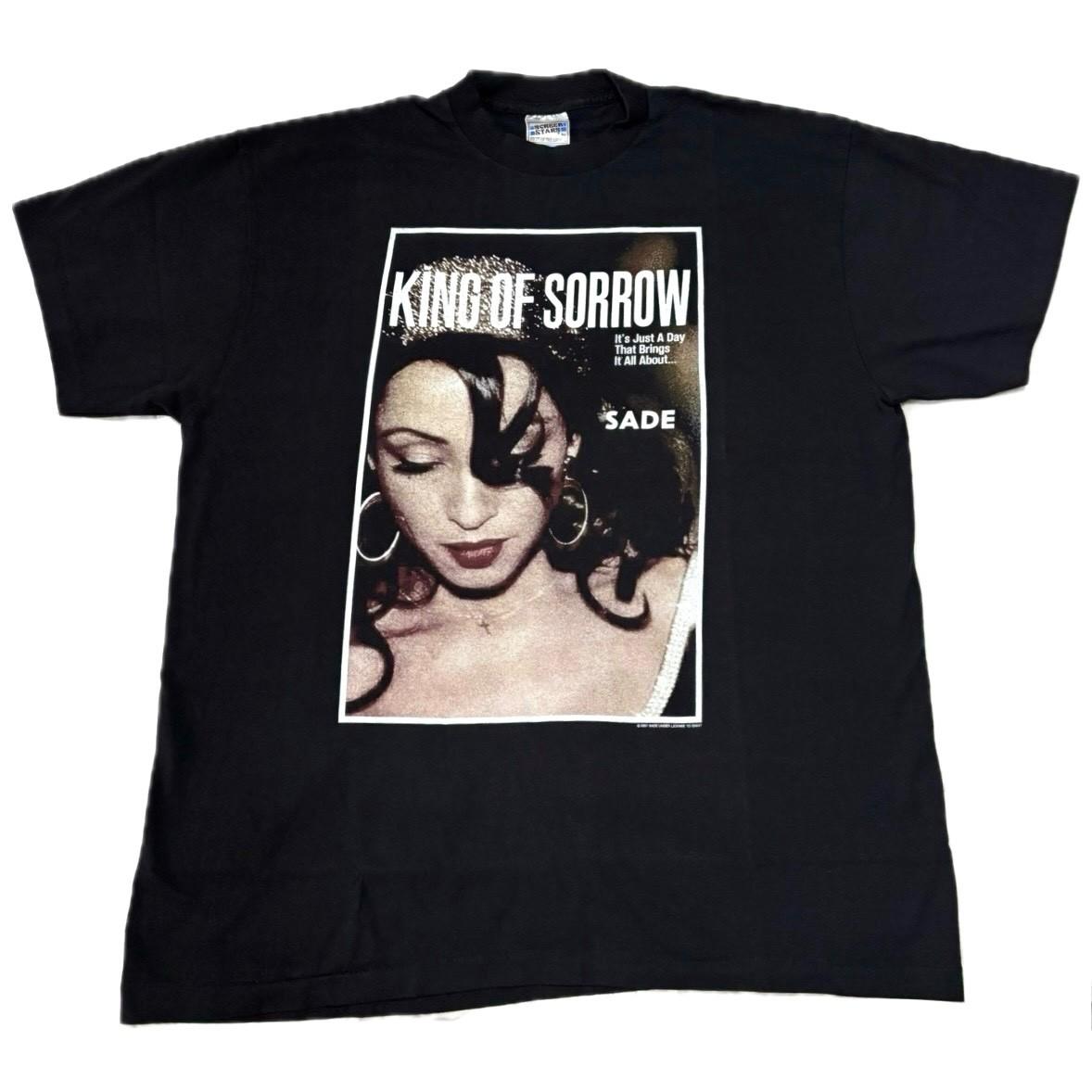 Винтажная футболка 2001 SADE King of Sorrow Тур Альбом 80-х Одинарная строчка РЕПРИНТ 4XL
Винтажная футболка 2001 SADE King of Sorrow Тур Альбом 80-х Одинарная строчка РЕПРИНТ 4XL