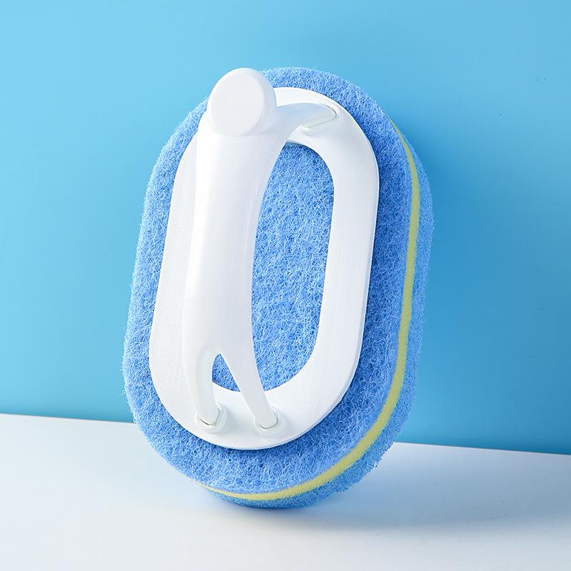 Multifunctional Kitchen & Bathroom Scrubber with Handle: Sponge & Scouring Pad 16cm Large (No Packaging) белый
Multifunctional Kitchen & Bathroom Scrubber with Handle: Sponge & Scouring Pad 16cm Large (No Packaging) белый